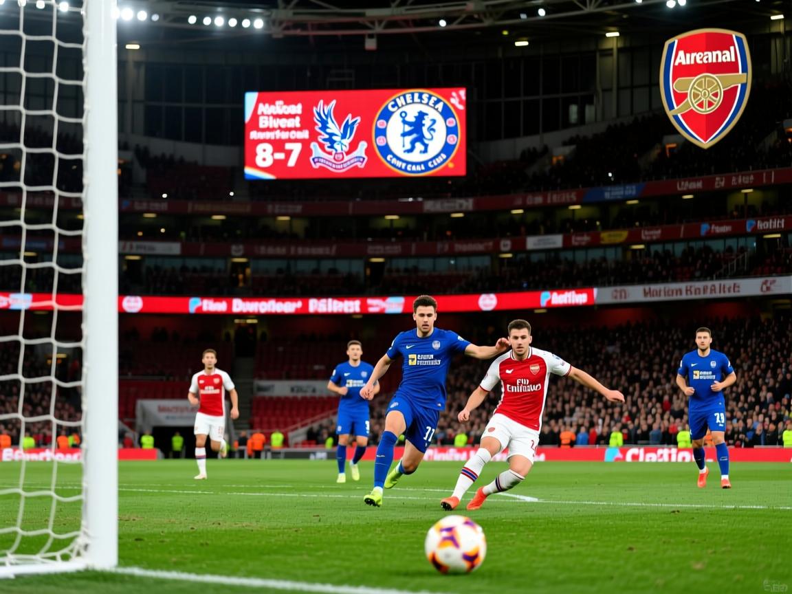 阿森纳点球大战险胜水晶宫8-7，晋级联赛杯四强，将与切尔西争夺决赛席位  第1张